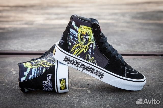 vans iron maiden