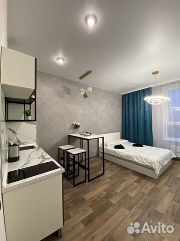 

Квартира-студия, 30 м², 2 кровати