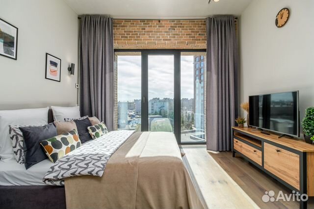 

Квартира-студия, 30 м², 1 кровать