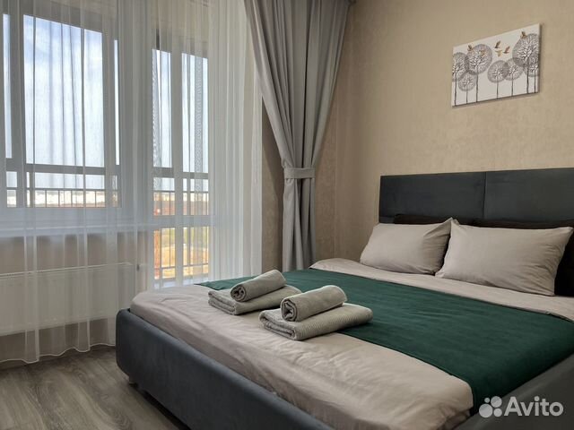 

Квартира-студия, 28 м², 2 кровати