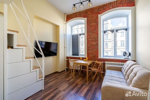 

Квартира-студия, 21 м², 2 кровати