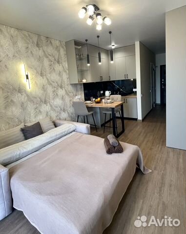 

Квартира-студия, 24 м², 2 кровати