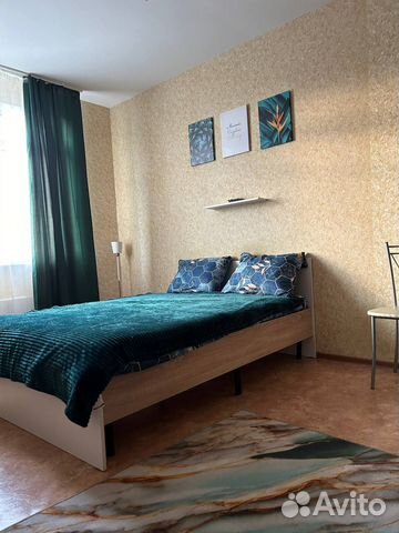 

1-к. квартира, 39 м², 2 кровати