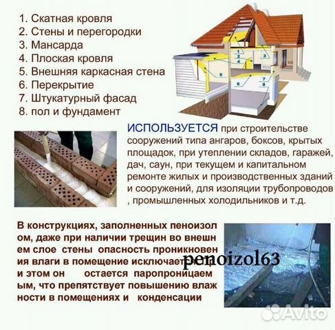 Утепление домов пеноизолом Утепление домов пеноизолом