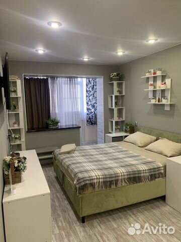

1-к. квартира, 38 м², 2 кровати