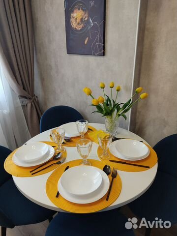 

1-к. квартира, 38 м², 2 кровати