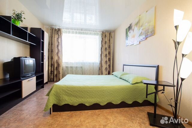 

1-к. квартира, 42 м², 2 кровати