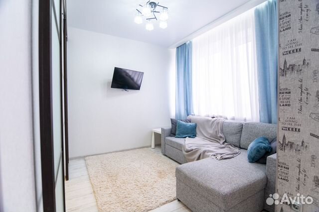 

1-к. квартира, 45 м², 2 кровати