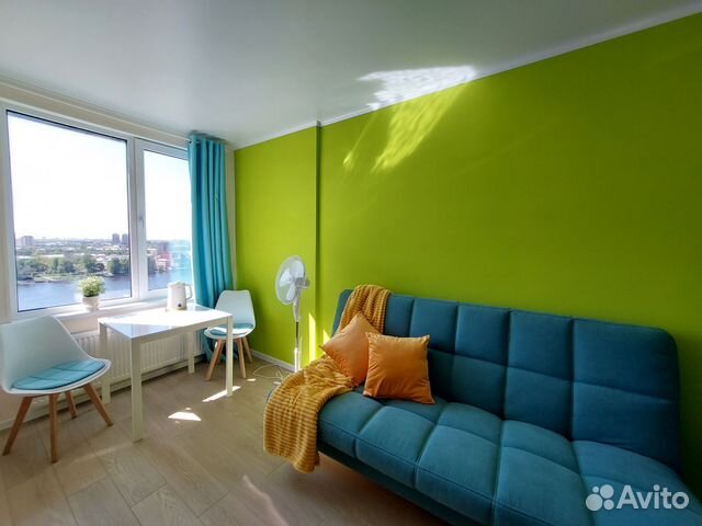 

Квартира-студия, 25 м², 2 кровати