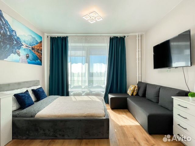 

Квартира-студия, 30 м², 1 кровать