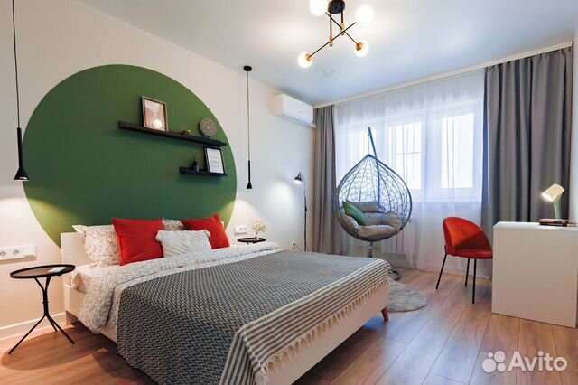 

1-к. квартира, 42 м², 1 кровать