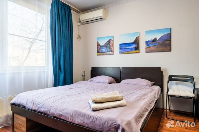 

1-к. квартира, 38 м², 2 кровати