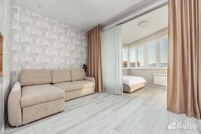 

1-к. квартира, 45 м², 2 кровати