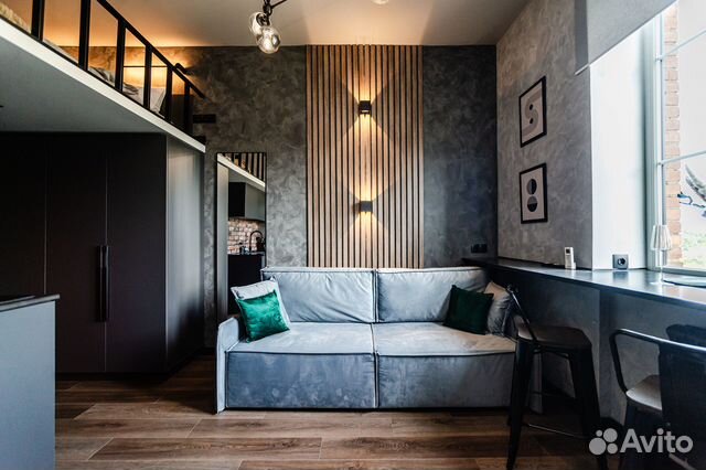 

Квартира-студия, 18 м², 2 кровати