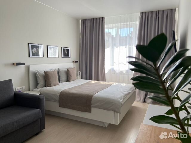 

1-к. квартира, 34 м², 2 кровати