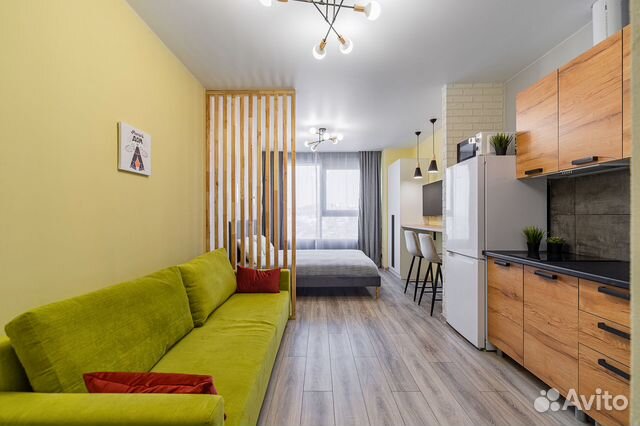 

Квартира-студия, 25,2 м², 2 кровати