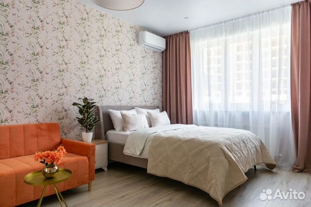 

1-к. квартира, 36 м², 2 кровати