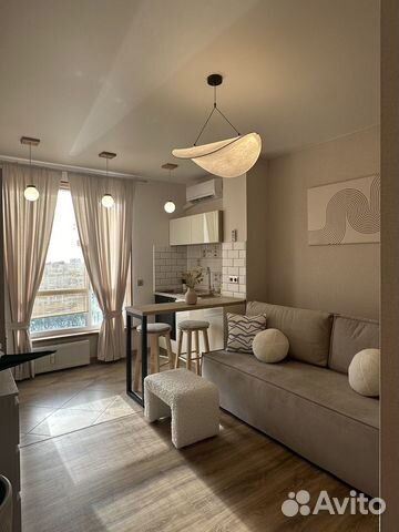 

Квартира-студия, 30 м², 2 кровати