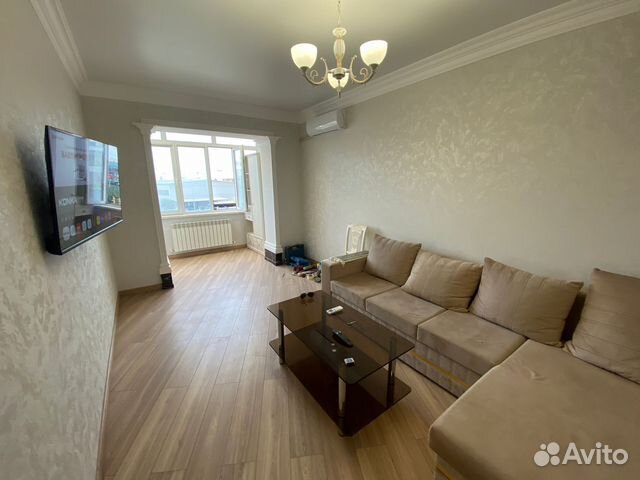 

1-к. квартира, 46 м², 3 кровати