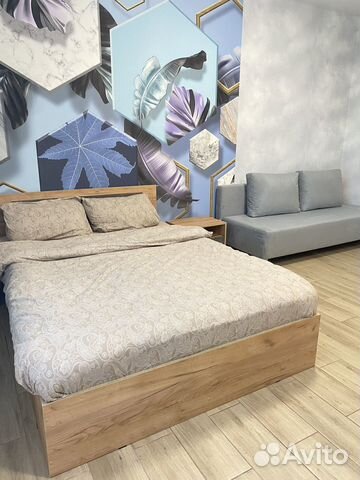 

Квартира-студия, 33 м², 2 кровати