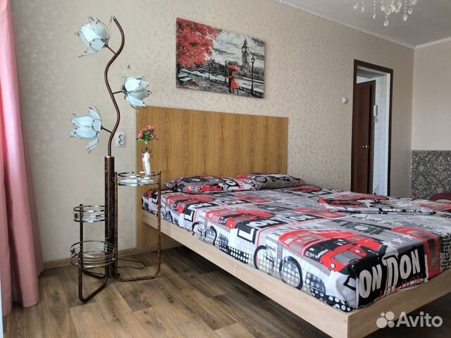 

1-к. квартира, 38 м², 2 кровати