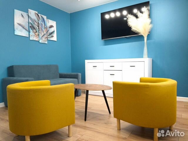 

Квартира-студия, 35 м², 2 кровати