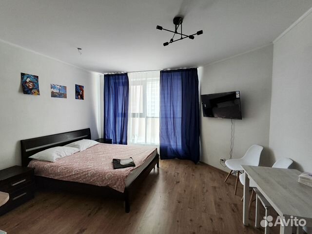 

Квартира-студия, 26 м², 2 кровати