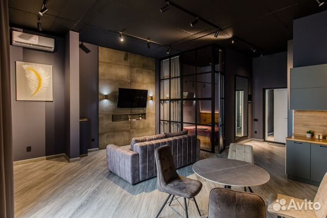

Квартира-студия, 60 м², 2 кровати