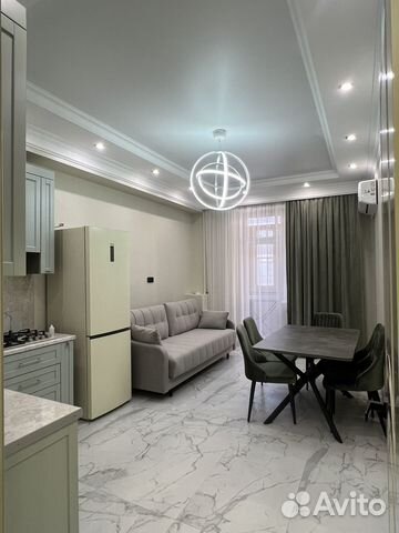 

1-к. квартира, 46 м², 2 кровати
