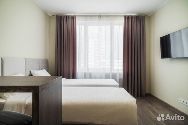 

Квартира-студия, 24 м², 1 кровать