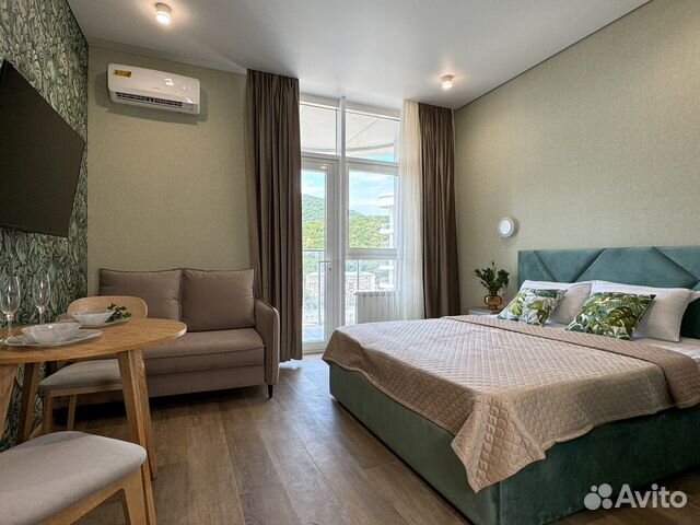 

Квартира-студия, 24 м², 2 кровати