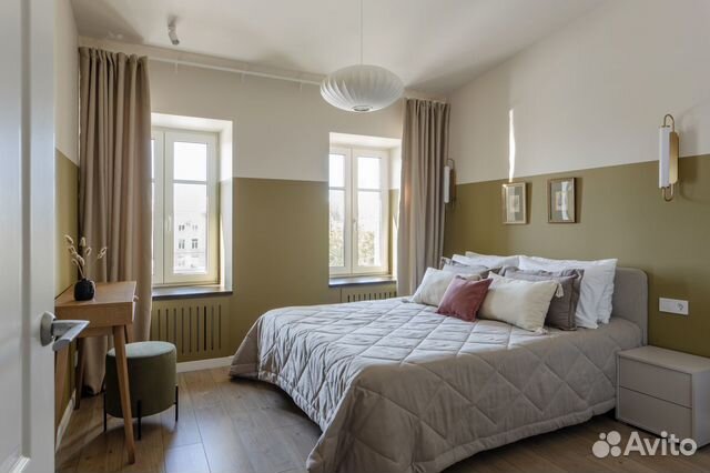

1-к. квартира, 45 м², 3 кровати