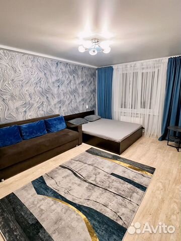 

1-к. квартира, 47 м², 2 кровати