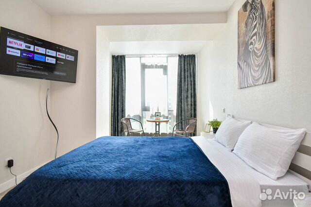 

1-к. квартира, 42 м², 2 кровати