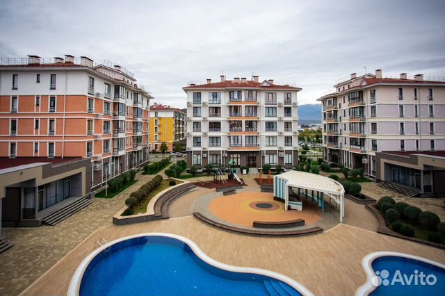 

1-к. квартира в апарт-отеле, 30 м², 3 кровати