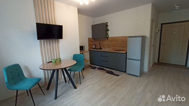 

Квартира-студия, 29 м², 2 кровати