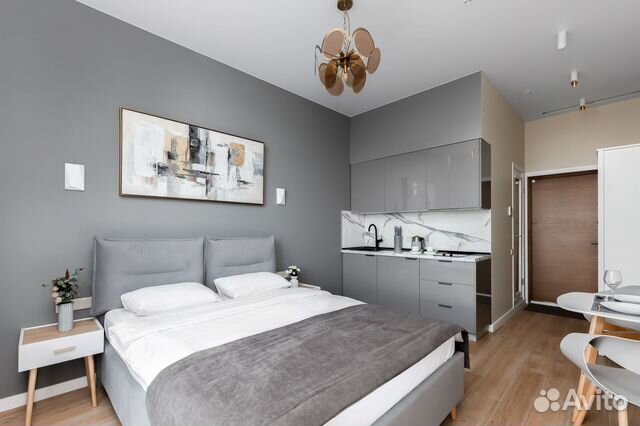 

Квартира-студия, 22 м², 1 кровать