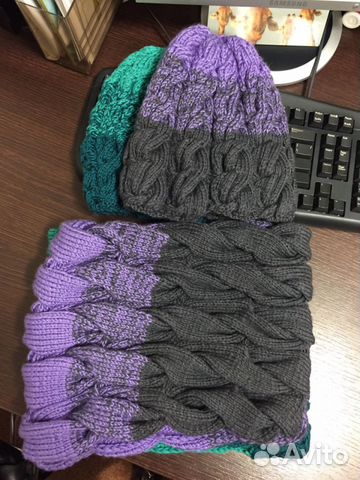 Комплект шапка+ снуд Лало Комплект шапка+ снуд Лало