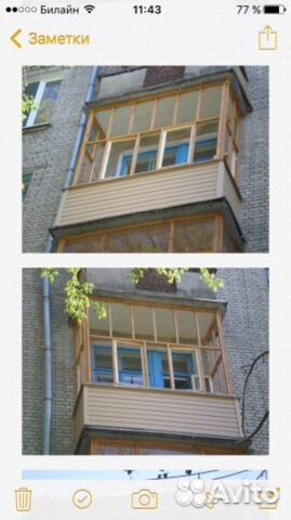 Остекление балконов и лоджий,установка шкафов