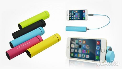 Колонка-зарядка Power Bank 3 в 1 Power Jam 4000mAh Колонка-зарядка Power Bank 3 в 1 Power Jam 4000mAh