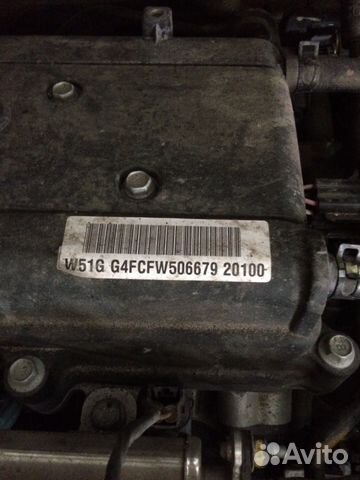 Двигатель Hyundai Solaris