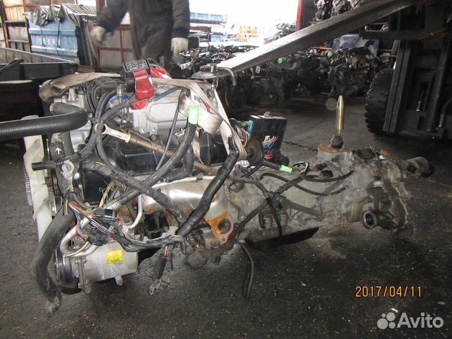 Двс+ кпп, Mitsubishi 6G72 - AT 4WD delica