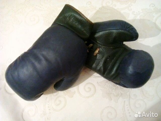 Боксерские кожаные перчатки СССР