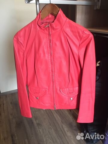 Кожаная куртка Max Mara