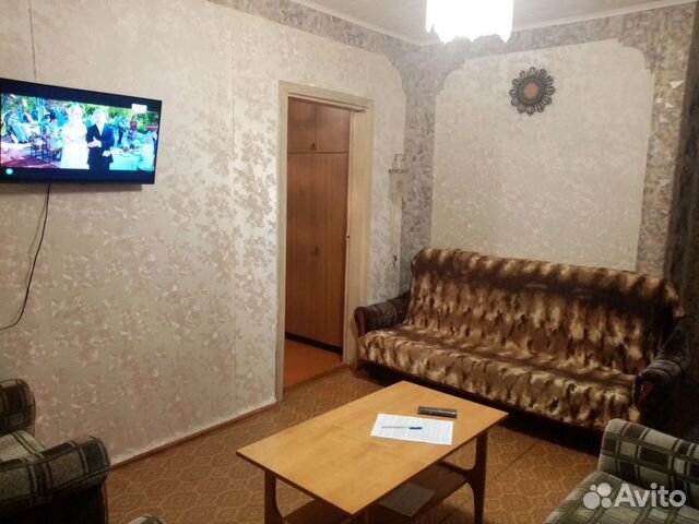 

1-к. квартира, 44 м², 4 кровати