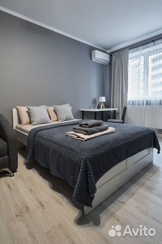 

1-к. квартира, 45 м², 2 кровати