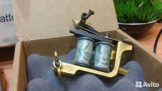 Тату машинка Aaron Cain. RoundBack Shaider