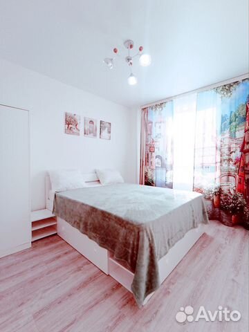 

1-к. квартира, 40 м², 3 кровати