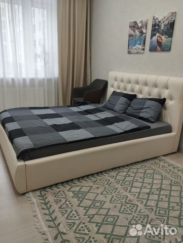 

1-к. квартира, 42 м², 2 кровати