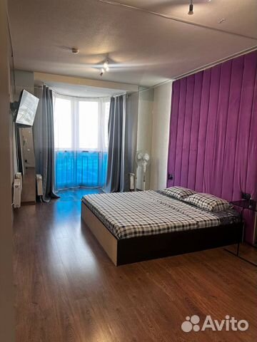 

1-к. квартира, 43,5 м², 2 кровати